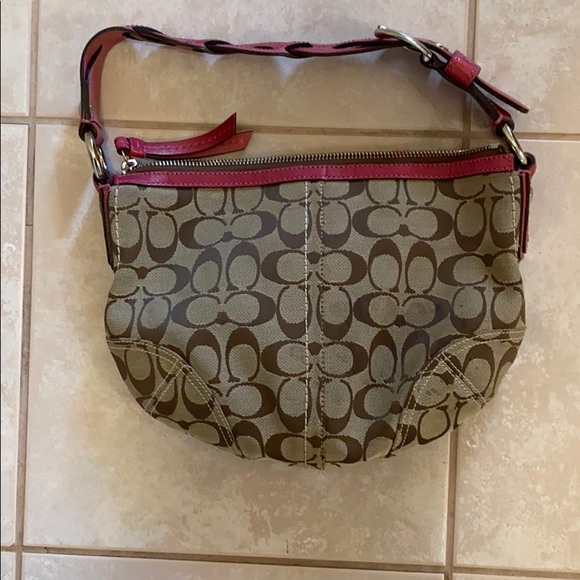 Coach Pink purse - Picture 1 of 5